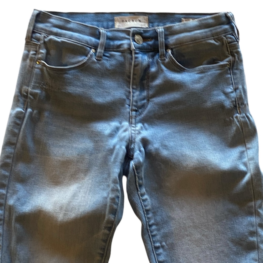 PACSUN Woman’s Jeans Pants Jagged Ankle Super Stretch Size 26 Great Condition! - Picture 12 of 14